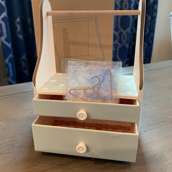 Maileg Toys New Maileg Micro Wardrobe Dresser W Hangers Mint Poshmark